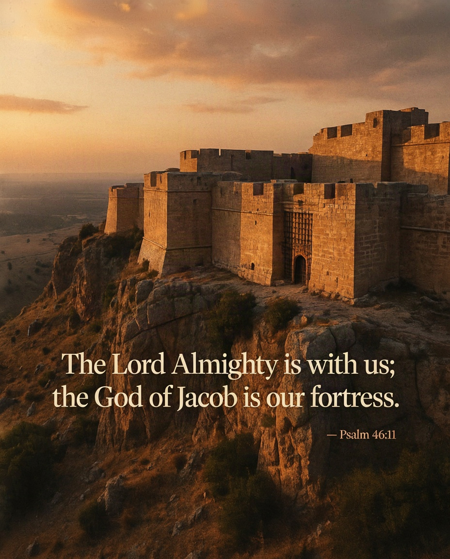 "The Lord Almighty is with us; the God of Jacob is…