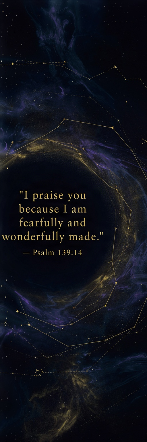 "I praise you because I am fearfully and wonderful…